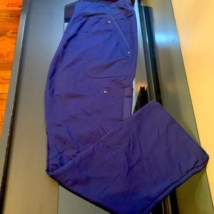 SOLD Navy Purple Label Yoga Scubs
